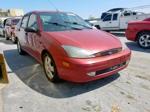 1FAFP38373W289696 - 2003 FORD FOCUS ZTS RED photo 1