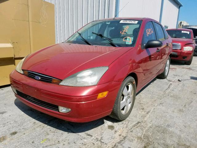 1FAFP38373W289696 - 2003 FORD FOCUS ZTS RED photo 2