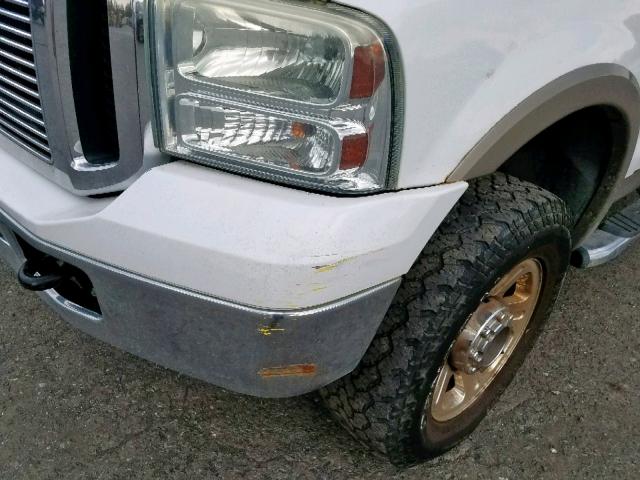 1FTWW31PX6ED80496 - 2006 FORD F350 SRW S WHITE photo 9