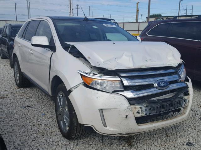 2FMDK3KC7BBA31053 - 2011 FORD EDGE LIMIT WHITE photo 1