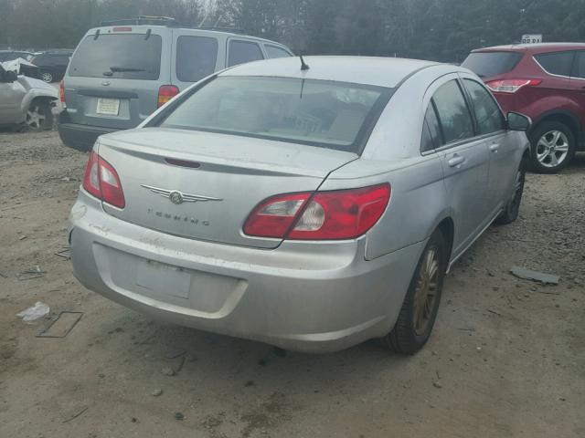 1C3LC56R17N632322 - 2007 CHRYSLER SEBRING TO SILVER photo 4