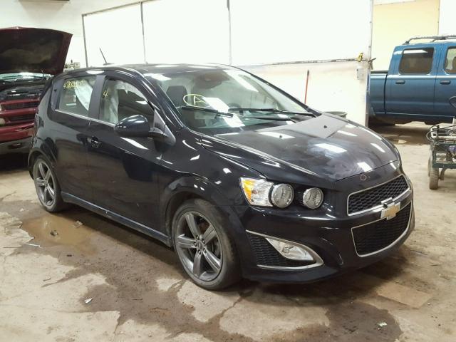 1G1JG6SB2G4128088 - 2016 CHEVROLET SONIC RS BLACK photo 1