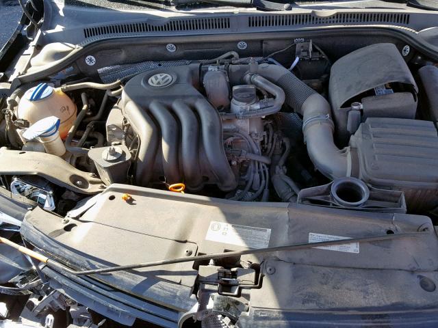 3VW1K7AJ0DM262874 - 2013 VOLKSWAGEN JETTA BASE 黑色 照片 7