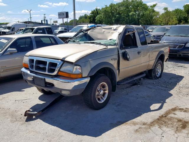 1FTZR15V0YPB82485 - 2000 FORD RANGER SUP TAN photo 2