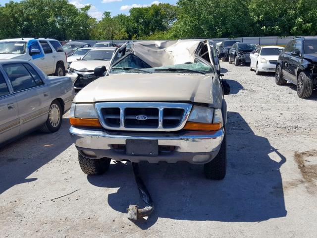 1FTZR15V0YPB82485 - 2000 FORD RANGER SUP TAN photo 9