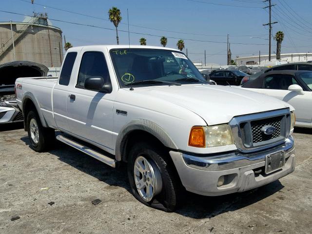 1FTZR45E95PA50483 - 2005 FORD RANGER SUP WHITE photo 1