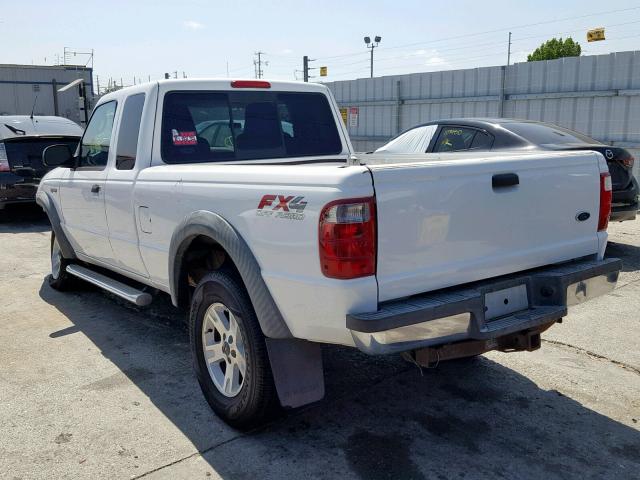 1FTZR45E95PA50483 - 2005 FORD RANGER SUP WHITE photo 3