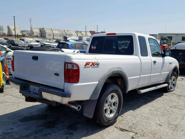 1FTZR45E95PA50483 - 2005 FORD RANGER SUP WHITE photo 4