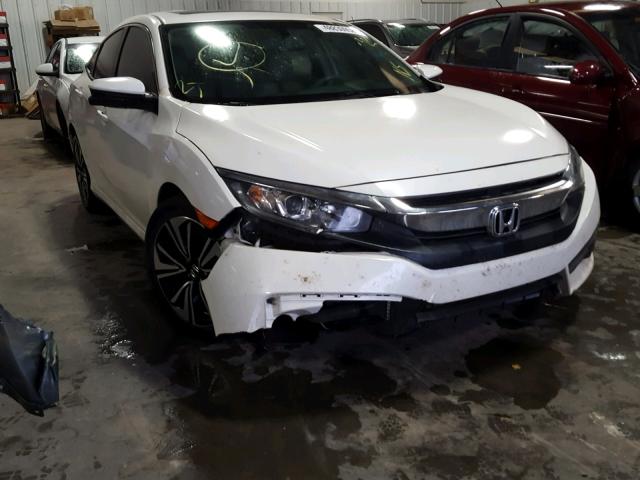 19XFC1F71GE044747 - 2016 HONDA CIVIC EXL WHITE photo 1