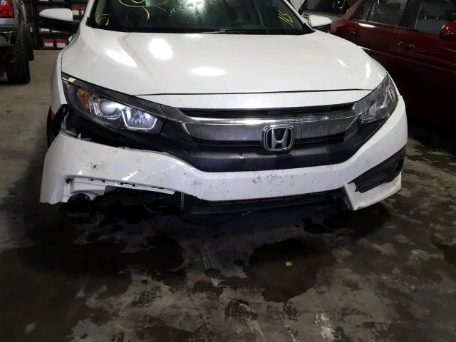 19XFC1F71GE044747 - 2016 HONDA CIVIC EXL WHITE photo 9