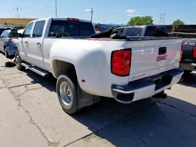 1GT42YEY2HF118312 - 2017 GMC SIERRA K35 WHITE photo 3