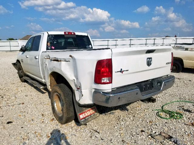 3C63RRHL0GG290503 - 2016 RAM 3500 SLT WHITE photo 3