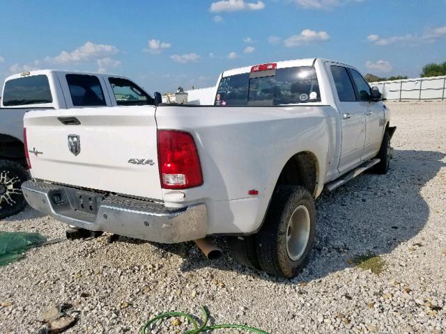 3C63RRHL0GG290503 - 2016 RAM 3500 SLT WHITE photo 4