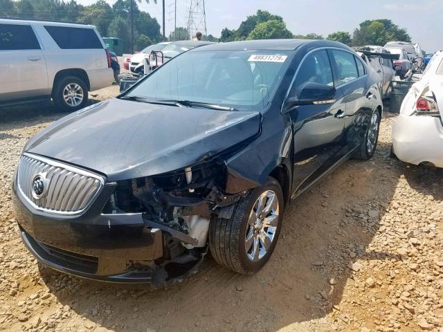 1G4GC5ED6BF213691 - 2011 BUICK LACROSSE C BLACK photo 2