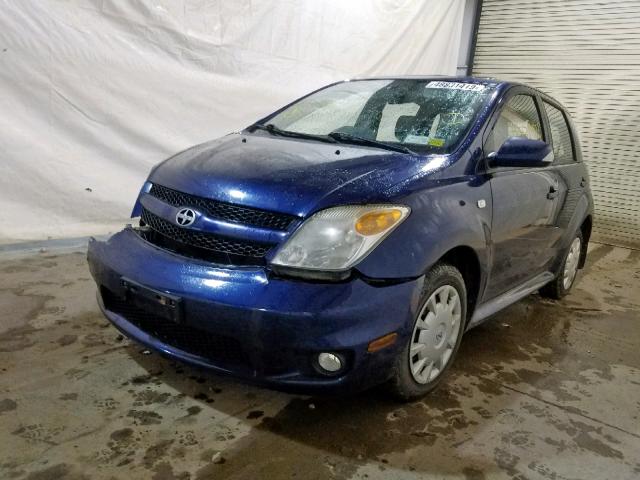 JTKKT604160157771 - 2006 TOYOTA SCION XA BLUE photo 2