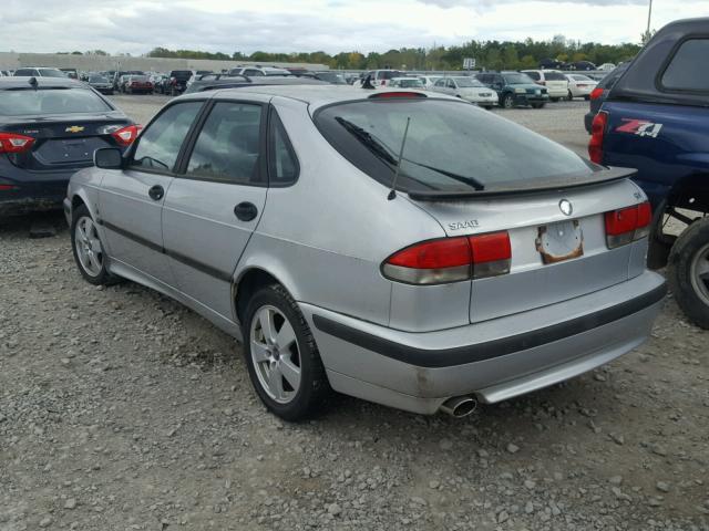 YS3DF58K322031407 - 2002 SAAB 9-3 SE GRAY photo 3