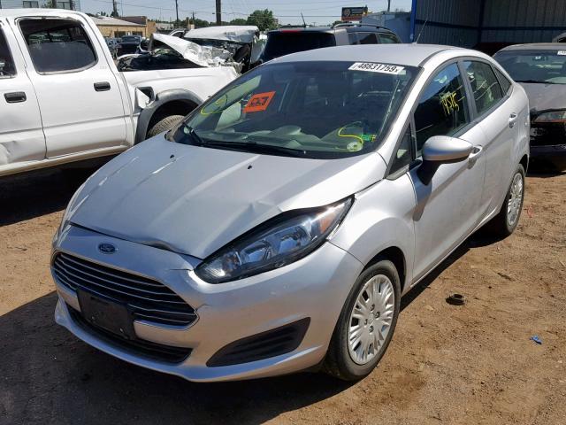 3FADP4AJXJM144221 - 2018 FORD FIESTA S SILVER photo 2