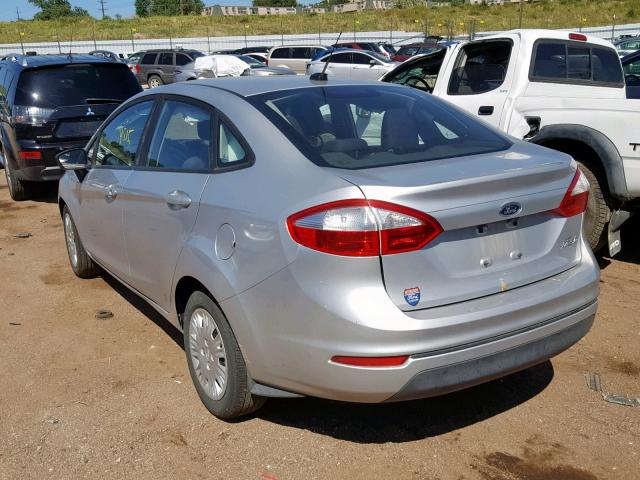 3FADP4AJXJM144221 - 2018 FORD FIESTA S SILVER photo 3