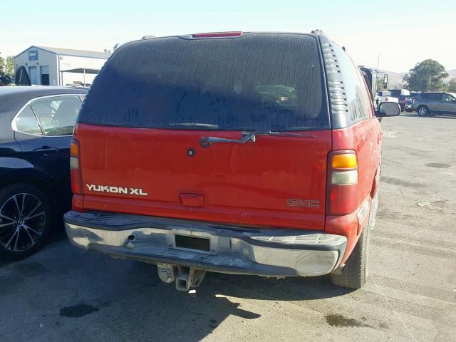 1GKEC16Z92J105288 - 2002 GMC YUKON XL C RED photo 4