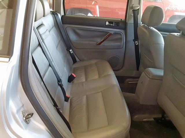 WVWTH63B04P196511 - 2004 VOLKSWAGEN PASSAT GLX 银色 照片 6