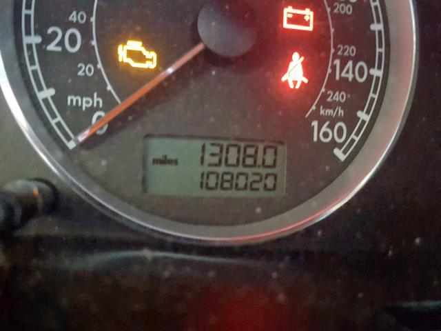 WVWTH63B04P196511 - 2004 VOLKSWAGEN PASSAT GLX 银色 照片 8