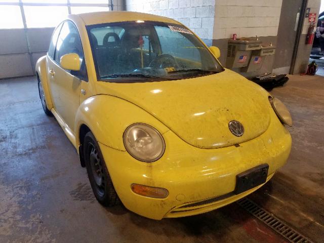 3VWBC21C0YM468417 - 2000 VOLKSWAGEN NEW BEETLE ყვითელი ფოტო 1