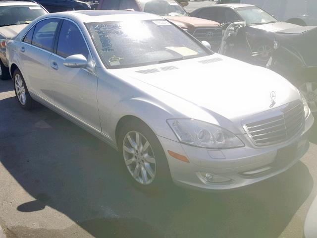 WDDNG71XX7A083887 - 2007 MERCEDES-BENZ S 550 SILVER photo 1