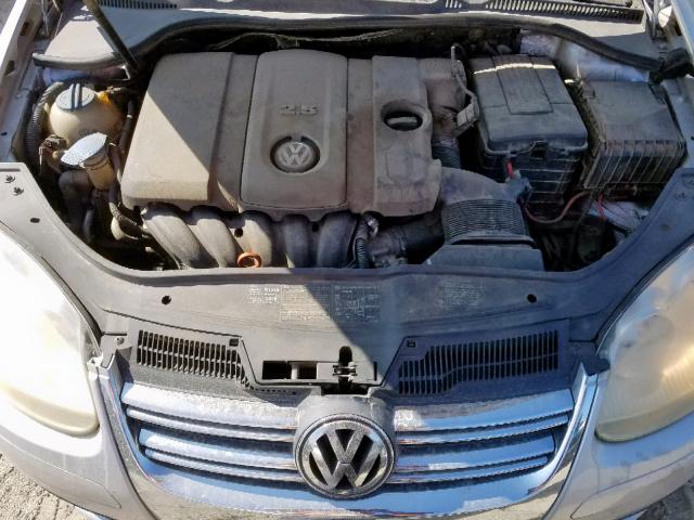 3VWSF71K36M796150 - 2006 VOLKSWAGEN JETTA 2.5 SILVER photo 7