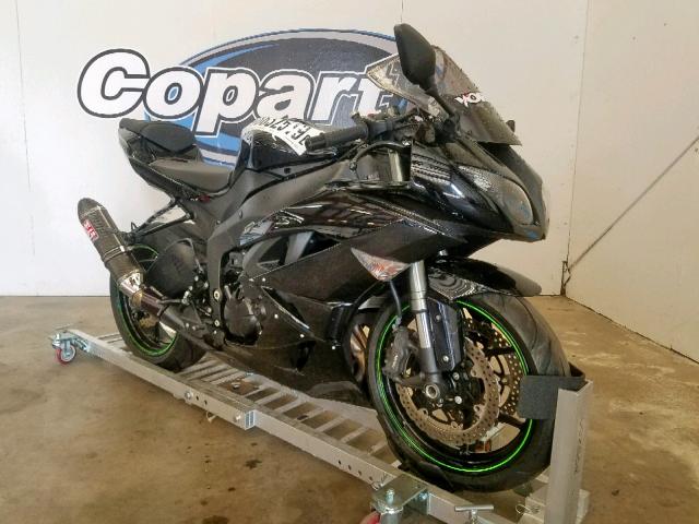 JKAZX4R199A013370 - 2009 KAWASAKI ZX600 R BLACK photo 1