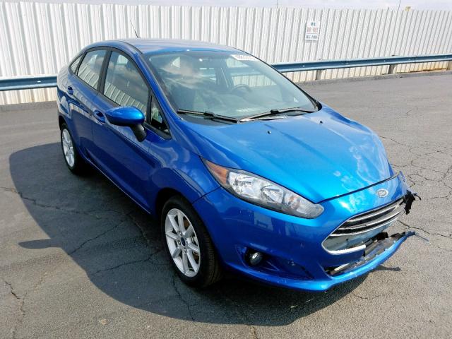 3FADP4BJ6KM124239 - 2019 FORD FIESTA SE BLUE photo 1