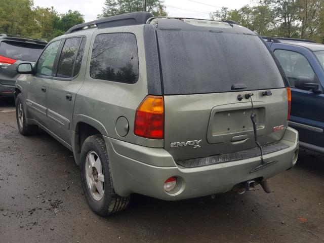 1GKET16S336207550 - 2003 GMC ENVOY XL GREEN photo 3