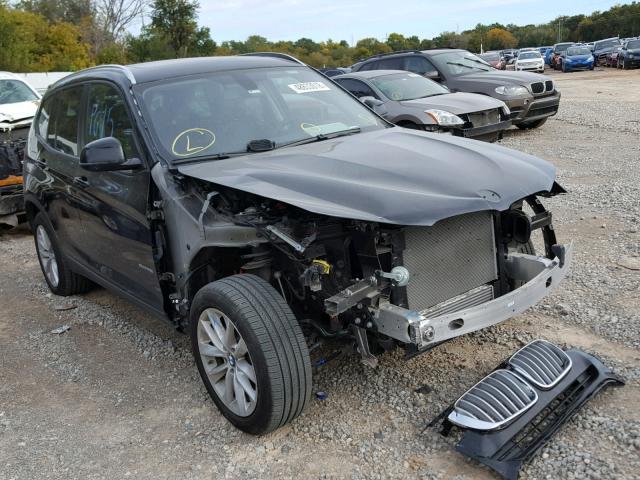5UXWZ7C39H0X41840 - 2017 BMW X3 SDRIVE2 Қара фото 1