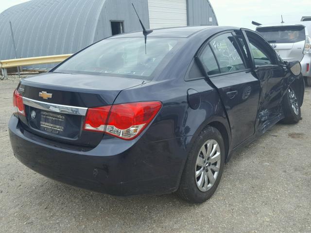 1G1PA5SH9E7178234 - 2014 CHEVROLET CRUZE LS CHARCOAL photo 4