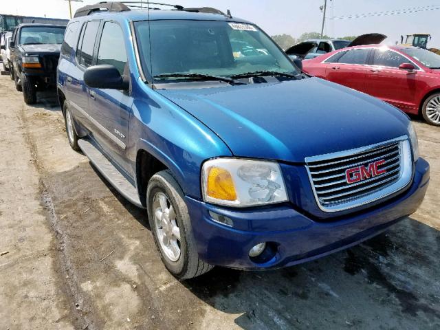 1GKES16S666137713 - 2006 GMC ENVOY XL BLUE photo 1