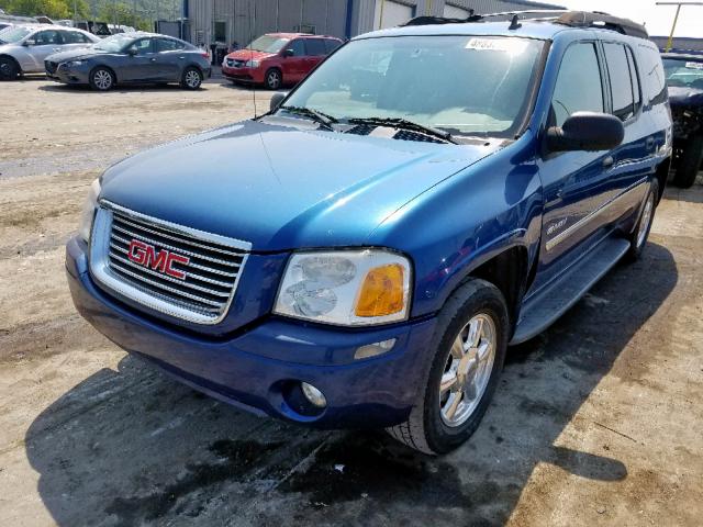 1GKES16S666137713 - 2006 GMC ENVOY XL BLUE photo 2