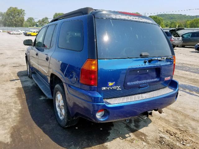 1GKES16S666137713 - 2006 GMC ENVOY XL BLUE photo 3