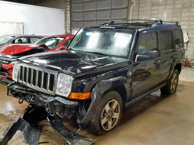1J8HG48P57C620075 - 2007 JEEP COMMANDER 黑色 照片 2