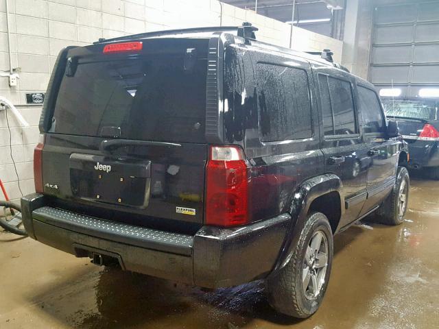 1J8HG48P57C620075 - 2007 JEEP COMMANDER 黑色 照片 4