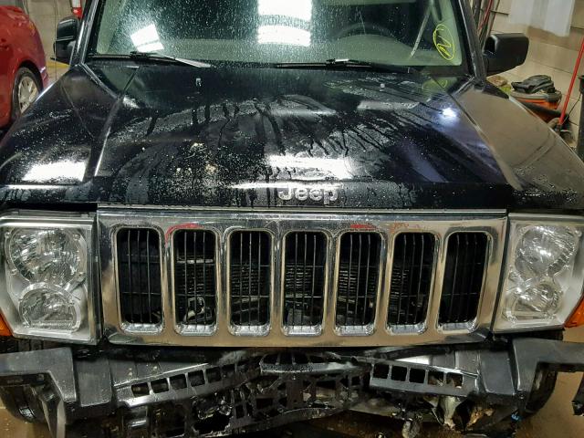 1J8HG48P57C620075 - 2007 JEEP COMMANDER 黑色 照片 7