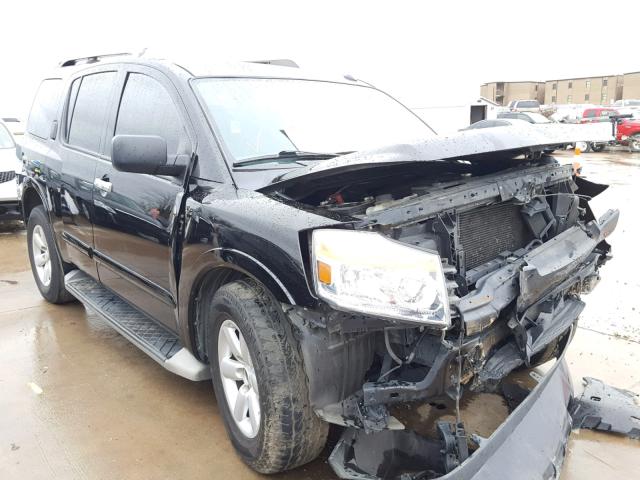 5N1BA0ND7EN604958 - 2014 NISSAN ARMADA SV BLACK photo 1