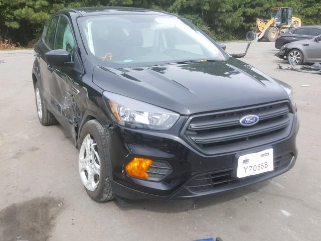 1FMCU0F75JUC55397 - 2018 FORD ESCAPE S BLACK photo 1