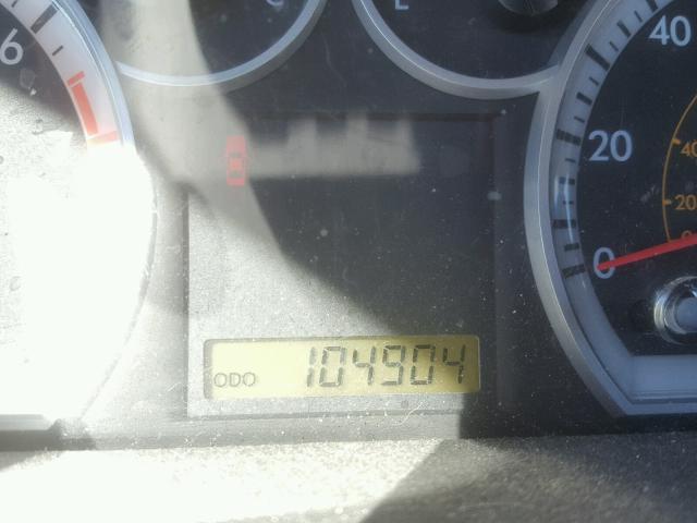 KL1TD56E69B340022 - 2009 CHEVROLET AVEO LS BLUE photo 8