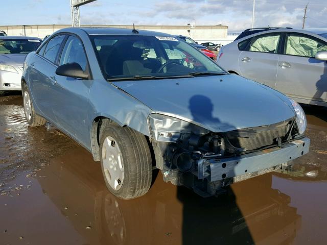 1G2ZF57B184286623 - 2008 PONTIAC G6 VALUE L BLUE photo 1