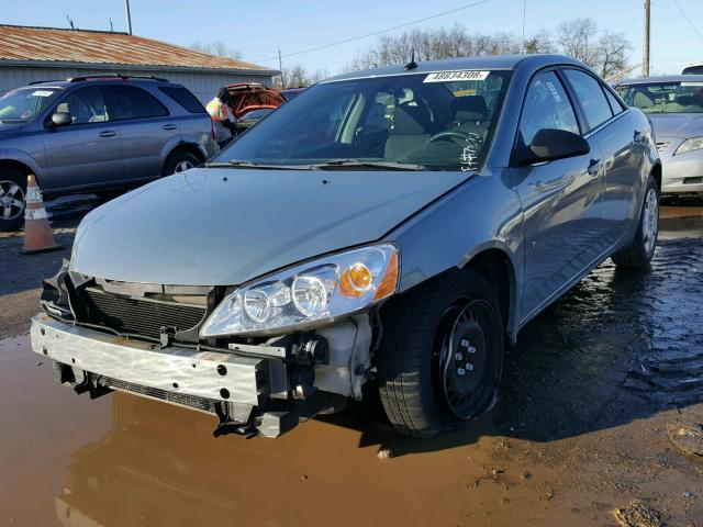 1G2ZF57B184286623 - 2008 PONTIAC G6 VALUE L BLUE photo 2