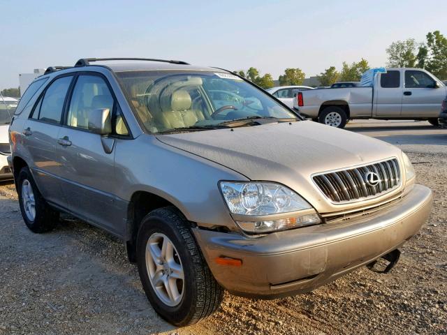 JTJHF10U020284546 - 2002 LEXUS RX 300 GOLD photo 1