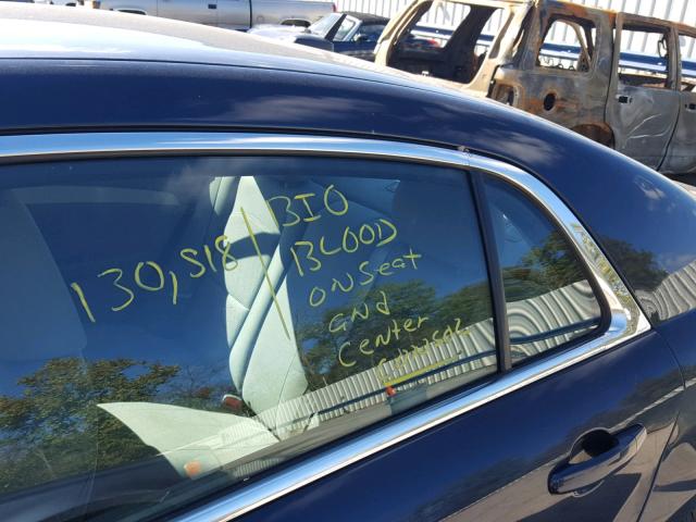 1G1ZB5E17BF239599 - 2011 CHEVROLET MALIBU LS ლურჯი ფოტო 9