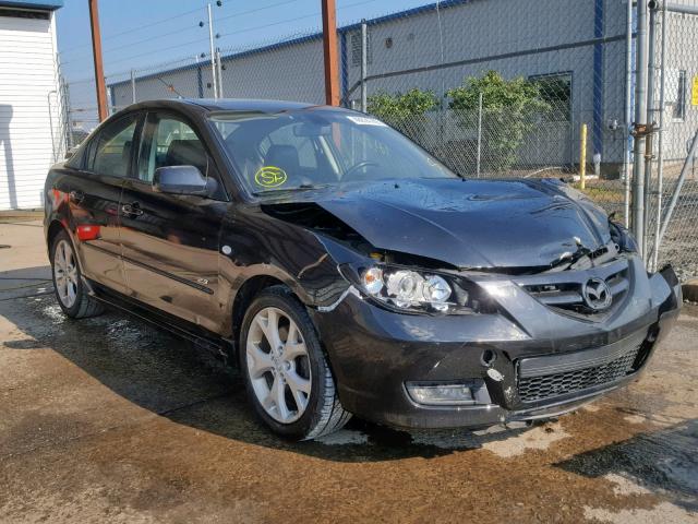 JM1BK323871601236 - 2007 MAZDA 3 S BLACK photo 1