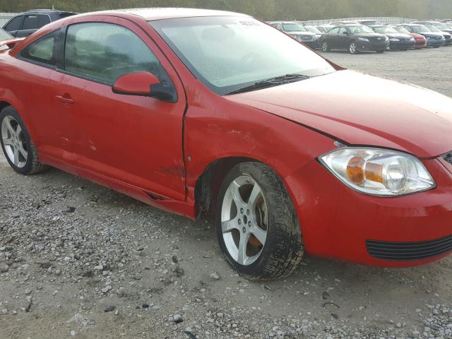 1G2AT18H197282119 - 2009 PONTIAC G5 GT RED photo 9