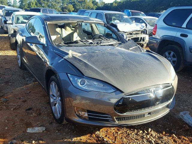 5YJSA1E27GF129287 - 2016 TESLA MODEL S BROWN photo 1