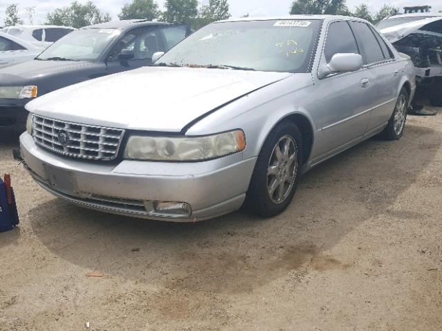 1G6KY54911U140644 - 2001 CADILLAC SEVILLE ST SILVER photo 2